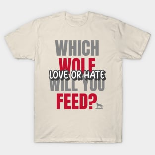 Wolf howling T-Shirts T-Shirt